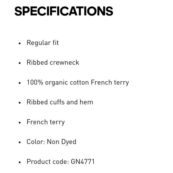 NWT|Adidas Adicolor Essentials x Egle Embroidered Sweatshirt, XS - Picture 6 of 13